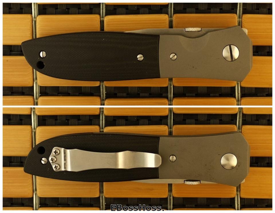 Ernie Emerson Black-handled Viper 3 (aka: MV-3)
